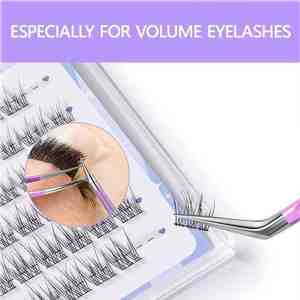 Pince à épiler d'extension de cils de haute qualité pince à cils en gros avec embouts personnalisés - Product Image 5