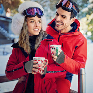 Mitaines promotionnelles bon marché de haute qualité unisexe personnalisé mitaines tricotées gants d'hiver en acrylique pour unisexe - Product Image 5