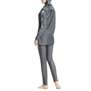 OEM Service High Quality Fashionable Full-<b>Covered</b> Islamic Racing <b>Swimsuit</b> for Women & Girls Custom Size Plus Size Swimwear - Product Image 6