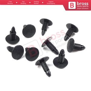 BCF197 10 piezas de retenedores de panel de embellecedor negros para 0940910302 - Product Image 3