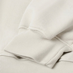 เสื้อสเวตเตอร์ผู้ชายผ้าฝ้ายผสมแบบสวมหัวแบบเรียบสวมใส่สบายแบบกำหนดเองมาใหม่ - Product Image 4