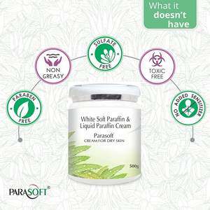 Crème Parasoft pour peaux sèches et déshydratées, crème nourrissante intense pour l'hiver avec la gentillesse de l'aloe vera - 500g - Product Image 3