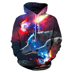 เสื้อฮู้ดผ้าฝ้ายสีเรียบสำหรับผู้ชายเสื้อผ้าฤดูหนาวพิมพ์ซับลิเมชันของพืชแบบกำหนดเอง - Product Image 1