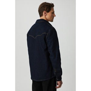 Chaqueta de Mezclilla GRIMELANGE Borna para Hombre, Corte Amplio y Cómodo, Estilo Informal - Product Image 5