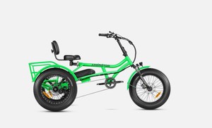 Venta de triciclos eléctricos Addmotor de 3 ruedas, 750W, 20Ah, con llantas gruesas, disponibles para la venta y listos para exportar. - Product Image 3