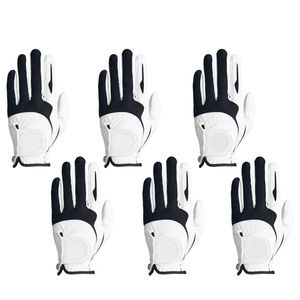 Logo personnalisé pour femmes Cabretta gants de golf en peau de mouton antidérapant respirant en cuir véritable gauche et droite Sports de plein air 1 paire - Product Image 1