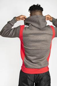 Conjunto personalizado de sudaderas con capucha y pantalones cortos para hombre, proveedor OEM, trajes ligeros y cómodos de verano para la moda urbana - Product Image 2