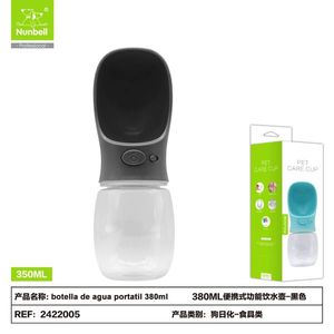 Portable Multifunction <b>Drinking</b> Bowl Dog Cat Feeder Travel Water <b>Dispenser</b> for Pets Wholesale Manufacturer Pet Carriers Travel - Product Image 1