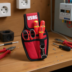 Bolsa de Herramientas para Electricista Usag con Diversas Características, Juego de 4 Piezas - Product Image 3