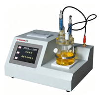 Titrant d'humidité Karl Fischer de laboratoire YX-700W, testeur d'humidité traces pour l'analyse du charbon, du pétrole et des produits chimiques, résolution 0,1 µg
