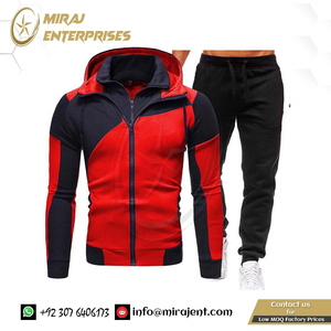 Vestes à fermeture éclair décontractées pour hommes vêtements de sport + pantalons sweat-shirt costume de sport pour hommes vente en gros 2021 survêtement pour hommes ensembles de 2 pièces - Product Image 4