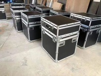 Usine Microphone Universel Clavier TV 55 "Équipement D'écran 65" TV Flight Case Aluminium Double LED LCD Plasma Case