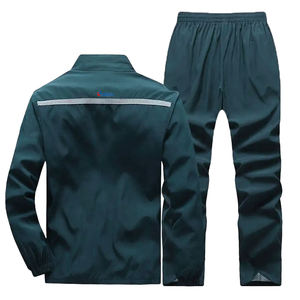 Ensemble de vêtements de sport pour hommes tendance, tenue de sport, survêtement décontracté, veste et pantalon, survêtement pour homme, jogging, kit d'entraînement en plein air - Product Image 3