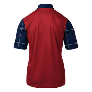 Sublimación completa personalizada impresa para ropa de trabajo de polo en patrón sólido Jersey Technics bordados - Product Image 4