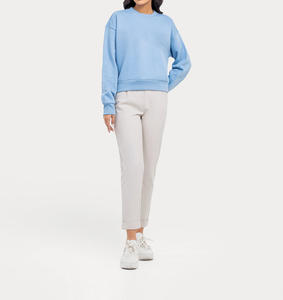 Fabricant d'équipement d'origine Lavage à l'acide 3D brodé en relief imprimé bouffant éponge 100% coton Sweat-shirt Fabricants Streetwear pour Femmes Logo personnalisé - Product Image 1