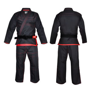 Kimono de alto rendimiento de secado rápido 100% algodón Judo Jiu Jitsu logotipo personalizado mejor ropa deportiva de artes marciales cosida para lucha - Product Image 6