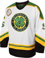 Jersey hoki es desain Logo kustom kualitas tinggi untuk pria dan remaja seragam hoki es Premium
