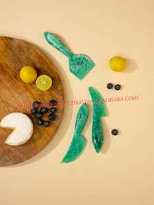 Juego de cuchillos de queso de resina hechos a mano de moda con remolino blanco estándar y de lujo, decoración de mesa para fiesta de boda, juego de cubiertos de resina, juegos de regalo - Product Image 2