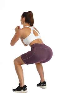 2022 nueva llegada pantalones cortos de motorista de cintura alta para mujer conjunto de ropa deportiva de alta calidad para correr senderismo logotipo personalizado tamaño 5XL - Product Image 6