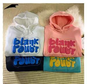 Fabricante personalizado puff impresión logotipos peso pesado sol se desvanecen cremallera completa vintage apenado bordado parche hombres Sudadera con capucha - Product Image 1