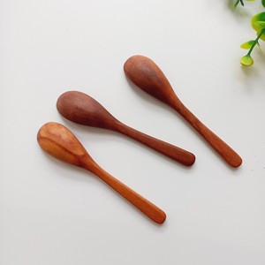 Longanwood ช้อนไม้ด้ามไม้,ช้อนส้อมแฮนด์เมดสำหรับห้องครัวชากาแฟธรรมชาติสีแดงออกแบบใหม่เป็นมิตรกับสิ่งแวดล้อม - Product Image 5