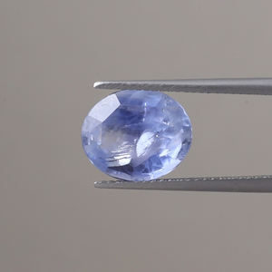 Zafiro Azul al por Mayor, Gema Suelta |   Corte Ovalado de 12x10 mm |   Zafiro Creado en Laboratorio con Certificación IGI, Pulido, de 7.37 Quilates - Product Image 1