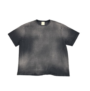 Custom Sun Faded Drop Shoulder Vintage Acid Wash Heavyweight T-shirt Oversize Cotton Boxy Cropped Men's T-shirts Transpirable - Product Image 1