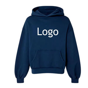 Sweat-shirts à capuche surdimensionnés pour hommes de haute qualité, logo personnalisé brodé, strass, 100% coton, streetwear, sweat-shirts d'hiver THT - Product Image 5