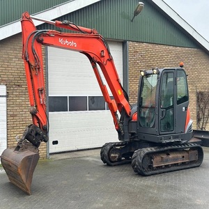 Mini excavatrice Premium 3.5 tonnes certifiée EPA Euro 5 pelle à usage agricole en stock livraison rapide moteur Kubota Type de chenille - Product Image 1