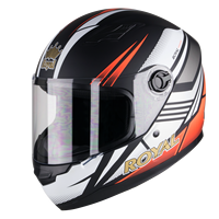 Casque de moto intégral M136 ROYAL de haute qualité fabriqué au Vietnam, avec visière simple en ABS, design vintage, casque de sécurité