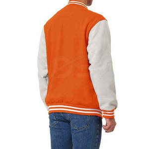 Veste de survêtement pour homme sur mesure en gros avec logo frontal en coton/laine respirante et écologique pour une utilisation en extérieur - Product Image 3