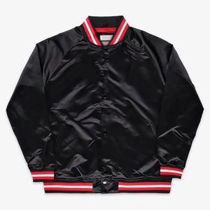 Couleur noire bon vendeur avec un matériau doux au toucher de la meilleure qualité fabriqué au Pakistan vestes en satin vintage pour hommes PAR AMAZING INDUSTRIES - Product Image 3