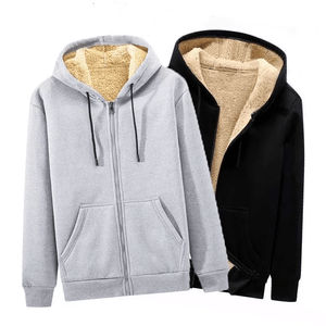 Veste à capuche à fermeture éclair complète impression numérique pour hommes, hiver, sweat-shirt en coton avec un design chaud et confortable - Product Image 1