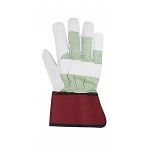 Gréeur canadien Gants de sport robustes en cuir fendu Construction Sécurité Travail Protection des mains - Product Image 5