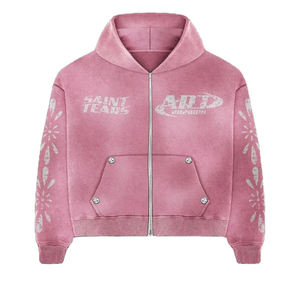 Conjunto Deportivo Unisex de Invierno, Estampado o Liso, de Alta Calidad, Ligero, de Algodón y Felpa, Talla XL, Sudadera Holgada con Capucha y Pantalones de Doble Cintura, Transpirable - Product Image 2