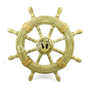 Anneau en laiton doré roue de bateau nautique décoration intérieure artisanat décoration de bateau roue de luxe personnalisée décoration murale à vendre - Product Image 5