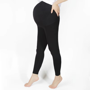 Robe de grossesse tendance de haute qualité, vêtements de maternité, vêtements d'extérieur, leggings de maternité respirants en <span class=keywords><strong>polaire</strong></span> sans couture pour l'été, pour femmes - Product Image 6