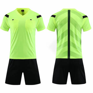 Uniformes de Árbitro Deportivos de Secado Rápido, Unisex, Cuello en V, Media Manga, 100% Poliéster, Camisetas de Fútbol para Árbitro, Popular en 2025 - Product Image 5