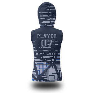 Conjuntos de Uniformes de Fútbol Americano 7on7 con Logotipo Personalizado, Transpirables, 100% Poliéster, Unisex, Talla Grande, Logotipo Frontal, Conjunto sin Mangas - Product Image 3