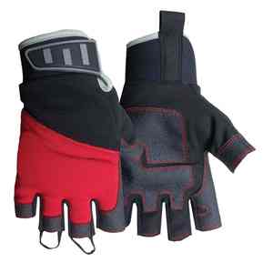 Guantes de Pesca de Microfibra de Alta Calidad con Medio Dedo y Pantalla Táctil, Cierre de Hebilla Elástica, Diseño Unisex para Todas las Estaciones - Product Image 5