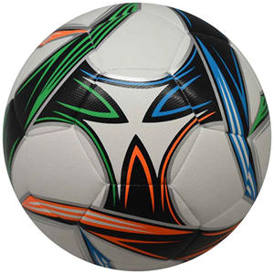 <b>Football</b> Size 5 Machine-Stitched Custom Logo Printed Lightweight Durable 32 Panels PU/PVC Surface Latex Bladder Training Match - Product Image 5