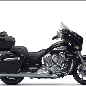 มอเตอร์ไซค์ทัวริ่ง Indian Roadmaster Limited รุ่นปี 2026 สีดำเมทัลลิก พร้อมระบบเสียง Powerband พร้อมขายแล้ว - Product Image 1
