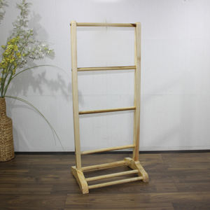 Artex Dong Thap Jacinto de madera y agua Estante de cesta de almacenamiento de 3 niveles para organizador y exhibición en el hogar - Product Image 6