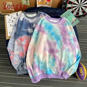 Sudadera personalizada Tie Dye Printing Sweat Shirt Hombres y Sudadera con capucha Sudadera de diferentes colores Sudadera Hombres Mujeres Impreso - Product Image 4