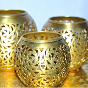 Handmade Brass Moroccan Tealight Holder <b>Valentine</b> Gift Arabic Lantern Handmade Coustmized Moroccan Lantern - Product Image 1