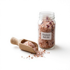 Sal de Baño del Himalaya al Mejor Precio, Hecha en Pakistán, Alta Calidad, 100% Pura, Aroma a Rosas, Envase de Vidrio, Natural - Product Image 1