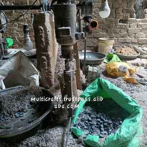 Botones de cuerno de búfalo de agua dulce de 14mm de la mejor calidad, patrón negro Natural de alta calidad, mayorista de artesanías indias, respetuoso con el medio ambiente - Product Image 5