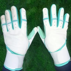 ถุงมือเบสบอล/ซอฟต์บอลแบบปรับแต่งได้ถุงมือไนลอน/สแปนเด็กซ์ตะขอปิดห่วงรัดข้อมือปรับขนาดได้สำหรับการใช้งานผู้ใหญ่ - Product Image 5