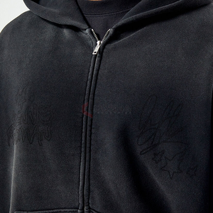 Moda 100% algodón cálido invierno pulóver sudadera Casual Streetwear moda sudaderas con capucha fabricante - Product Image 5