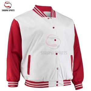 Vestes de baseball de haute qualité pour hommes, personnalisées et imprimées sur mesure, avec patchs en chenille, vente en gros - Product Image 3